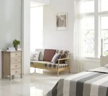 5 layoutgreb til en L formet stue